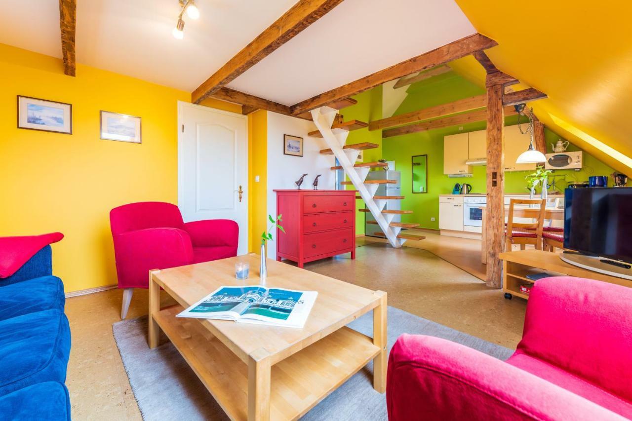Vogelhaus Gobbin Apartment Lancken-Granitz Bagian luar foto